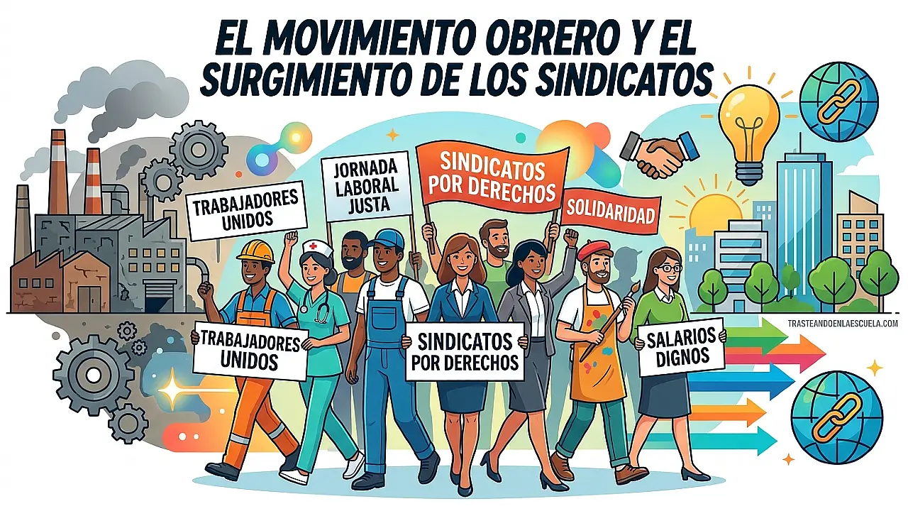 El movimiento obrero y el surgimiento de los sindicatos
