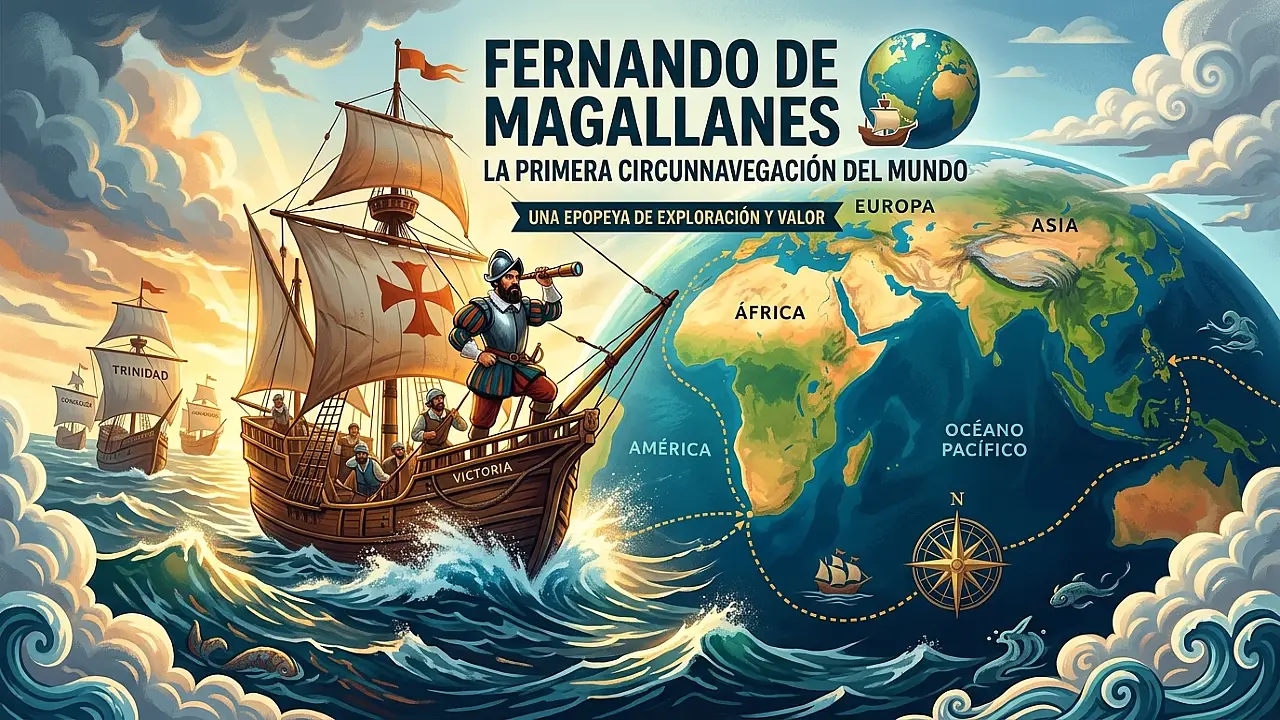 Fernando de Magallanes: primera vuelta al mundo