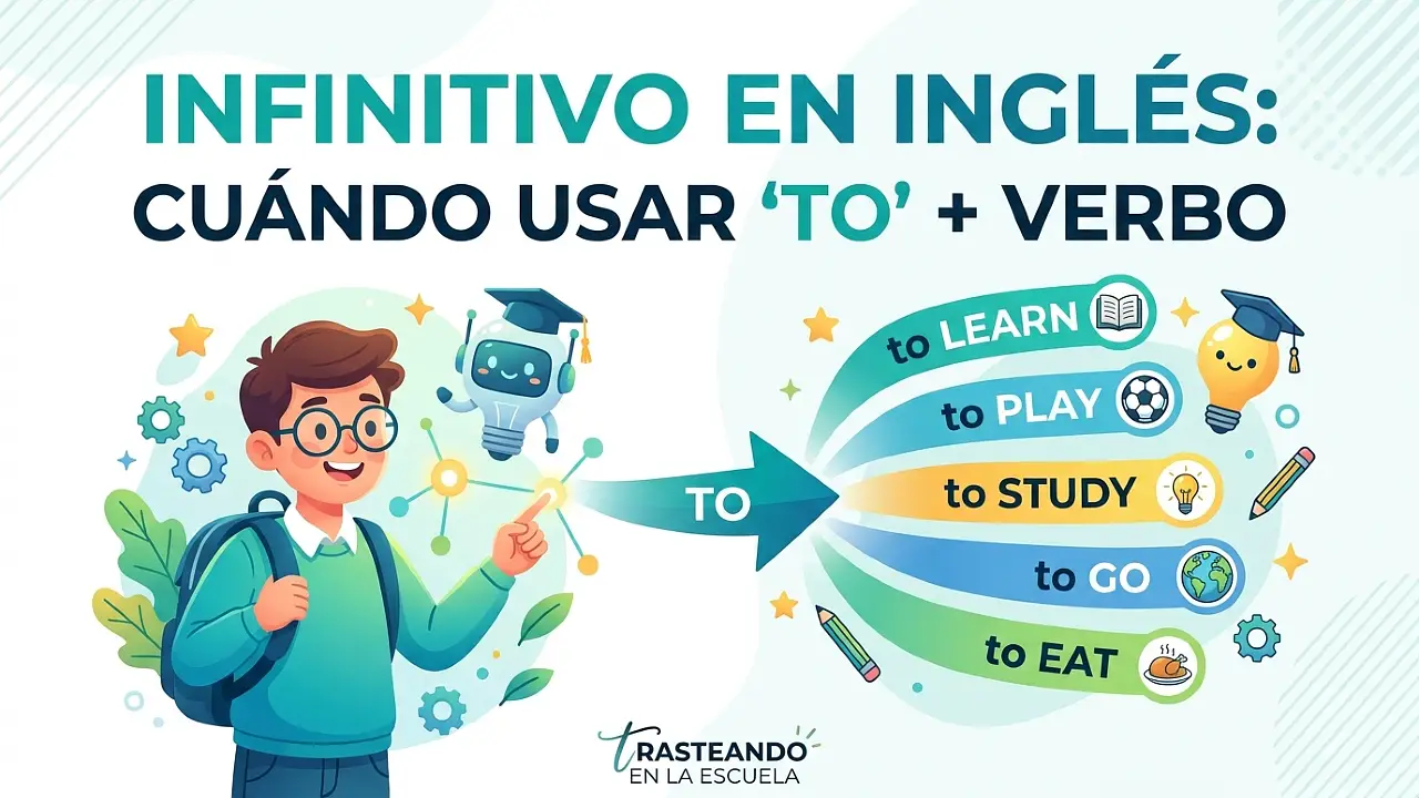 Infinitivo en inglés: cuándo usar to + verbo
