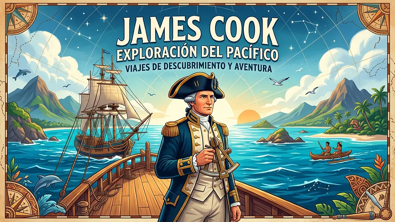 James Cook: exploración del Pacífico