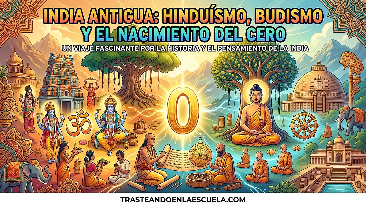 La India antigua: el hinduismo, el budismo y el nacimiento del cero