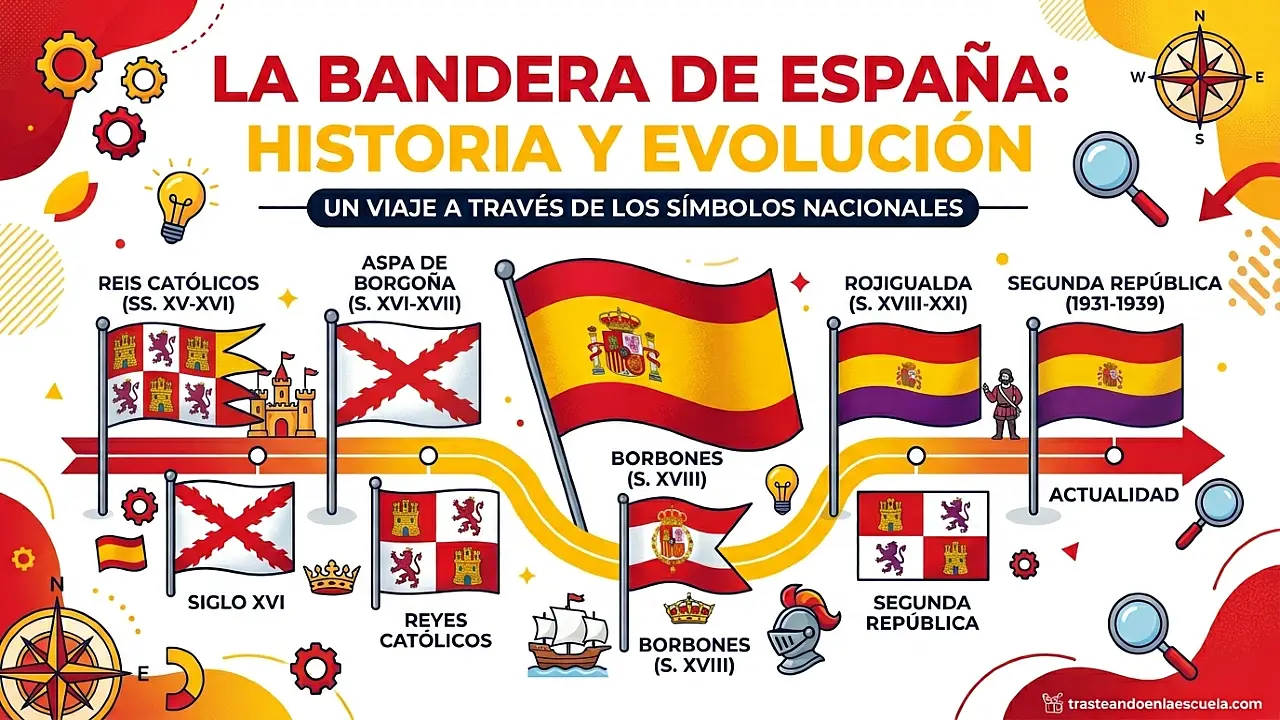 La bandera de España: historia y evolución