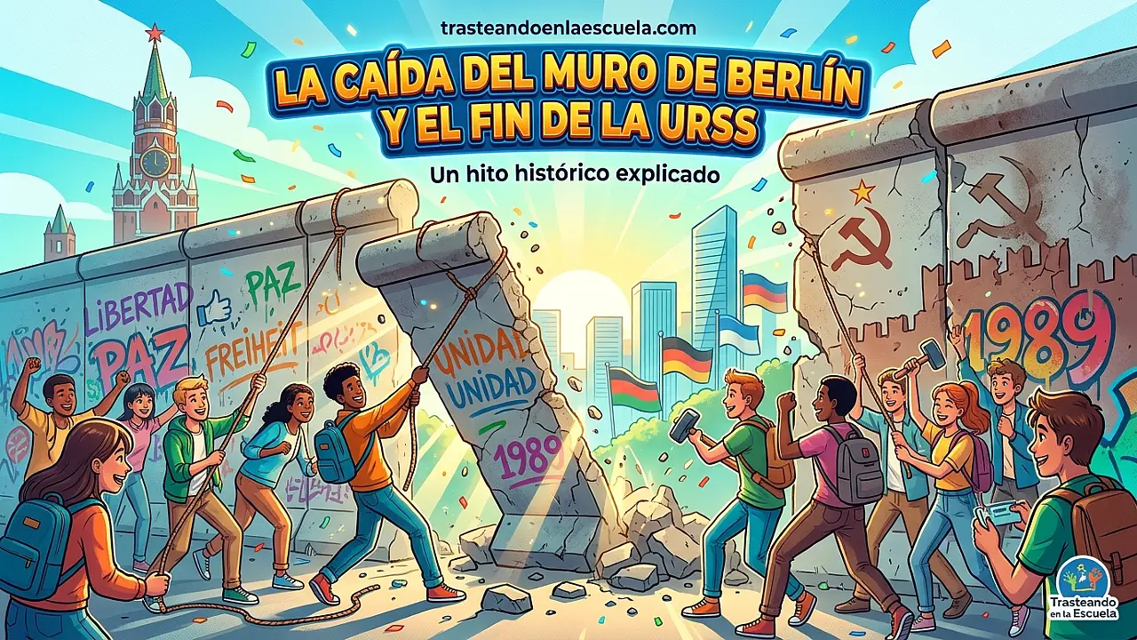 La caída del Muro de Berlín y el fin de la URSS
