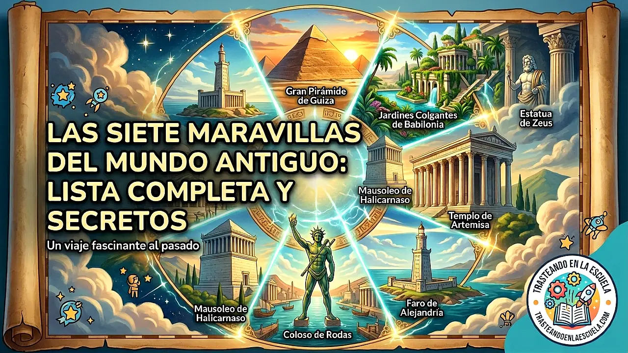 Las siete maravillas del mundo antiguo: lista completa y secretos