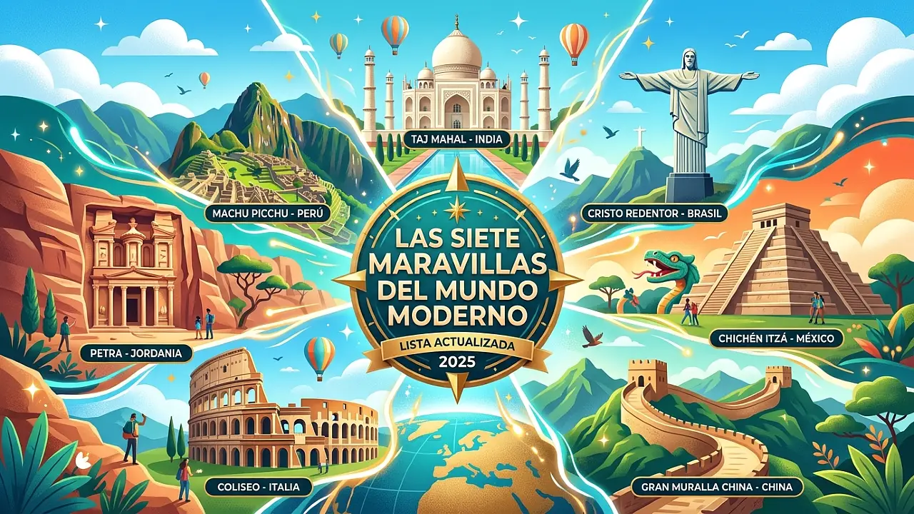 Las siete maravillas del mundo moderno: lista actualizada 2025