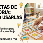 Las tarjetas de memoria (flashcards): cómo usarlas bien