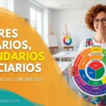 Los colores primarios, secundarios y terciarios