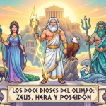 Los doce dioses del Olimpo: Zeus, Hera y Poseidón