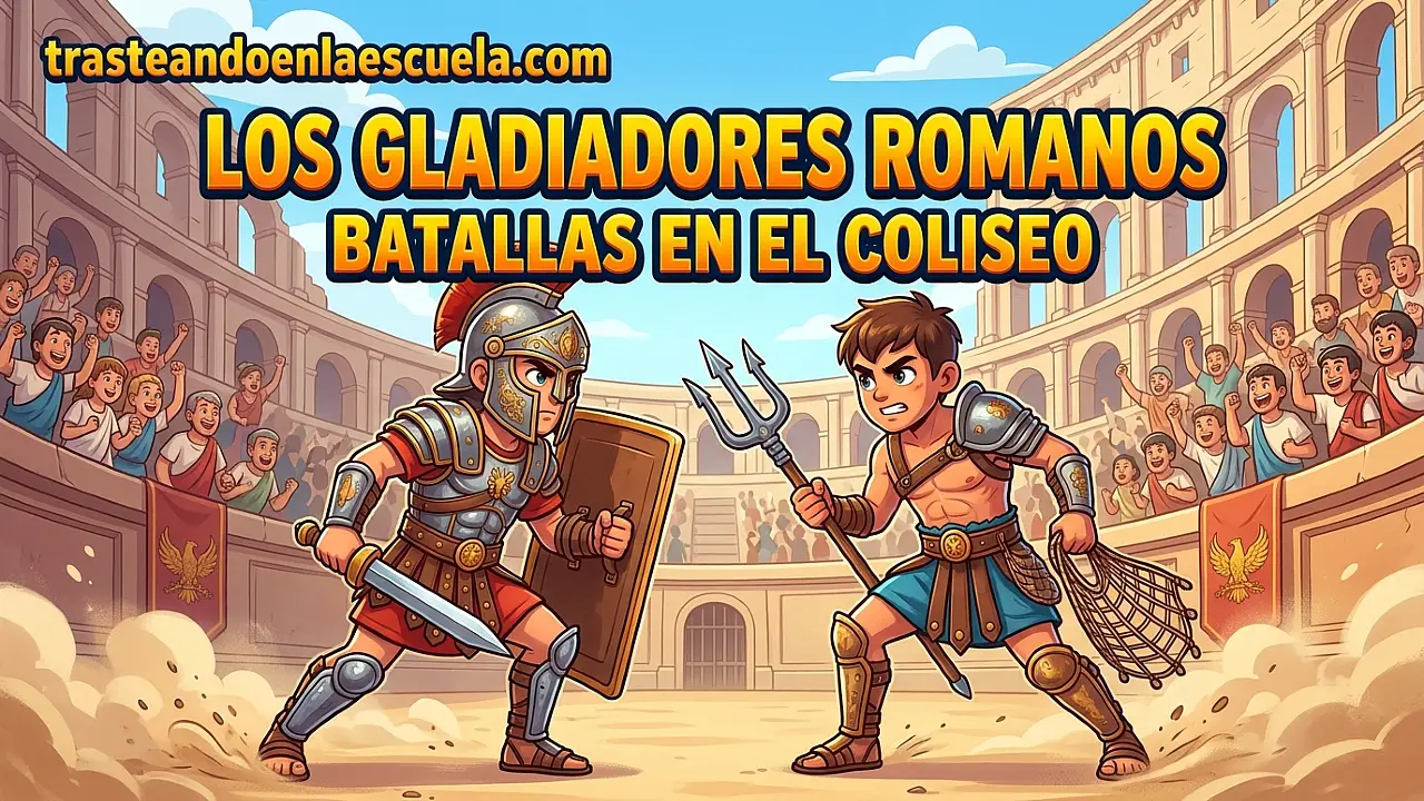 Los gladiadores romanos: combates en el Coliseo