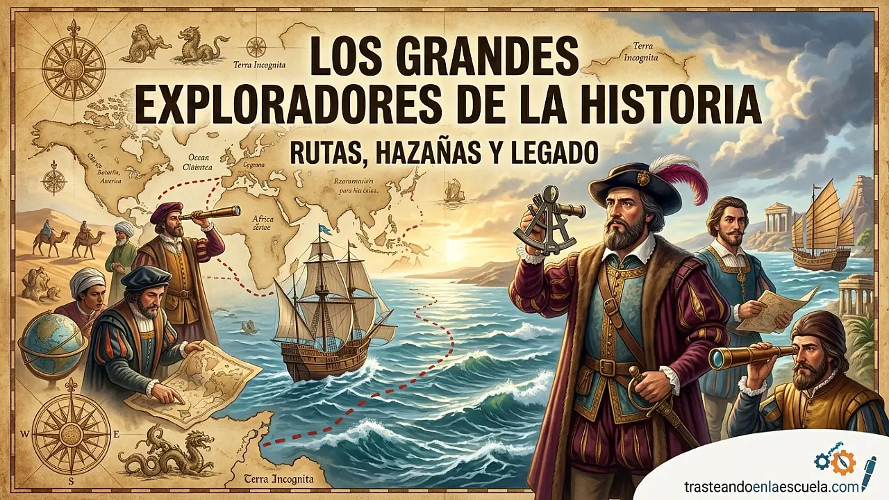 Los grandes exploradores de la historia: rutas, hazañas y legado