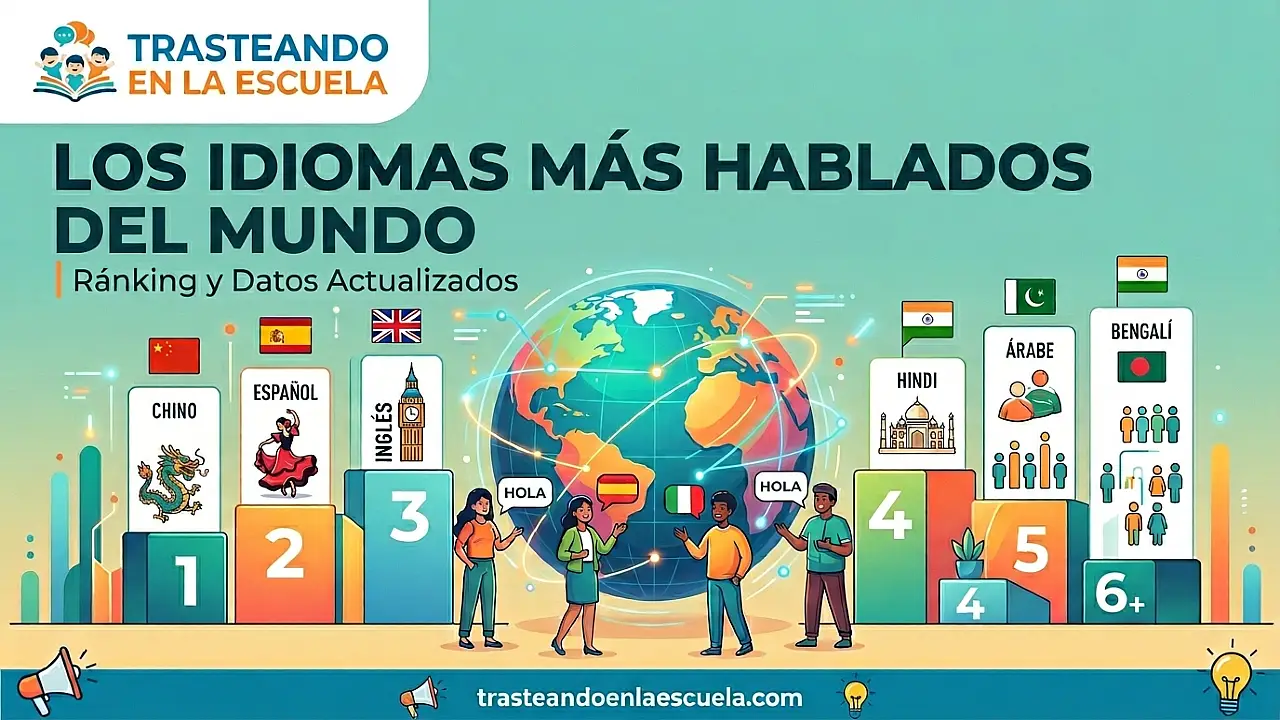 Los idiomas más hablados del mundo: ranking y datos actualizados