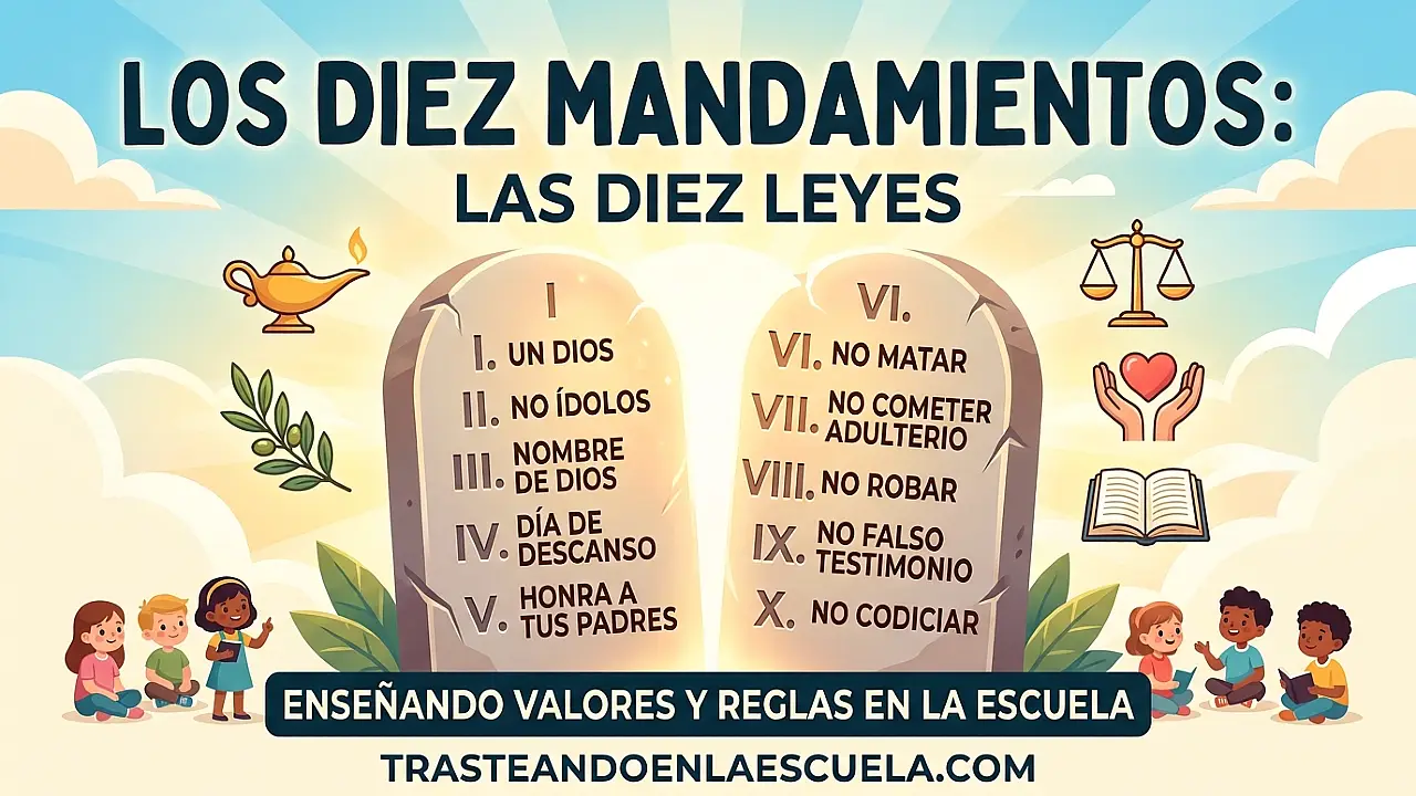 Los mandamientos: las diez leyes