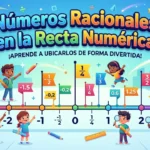 Números racionales en la recta numérica