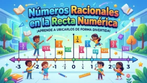 Números racionales en la recta numérica