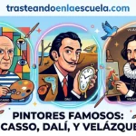 Pintores famosos: Picasso, Dalí y Velázquez