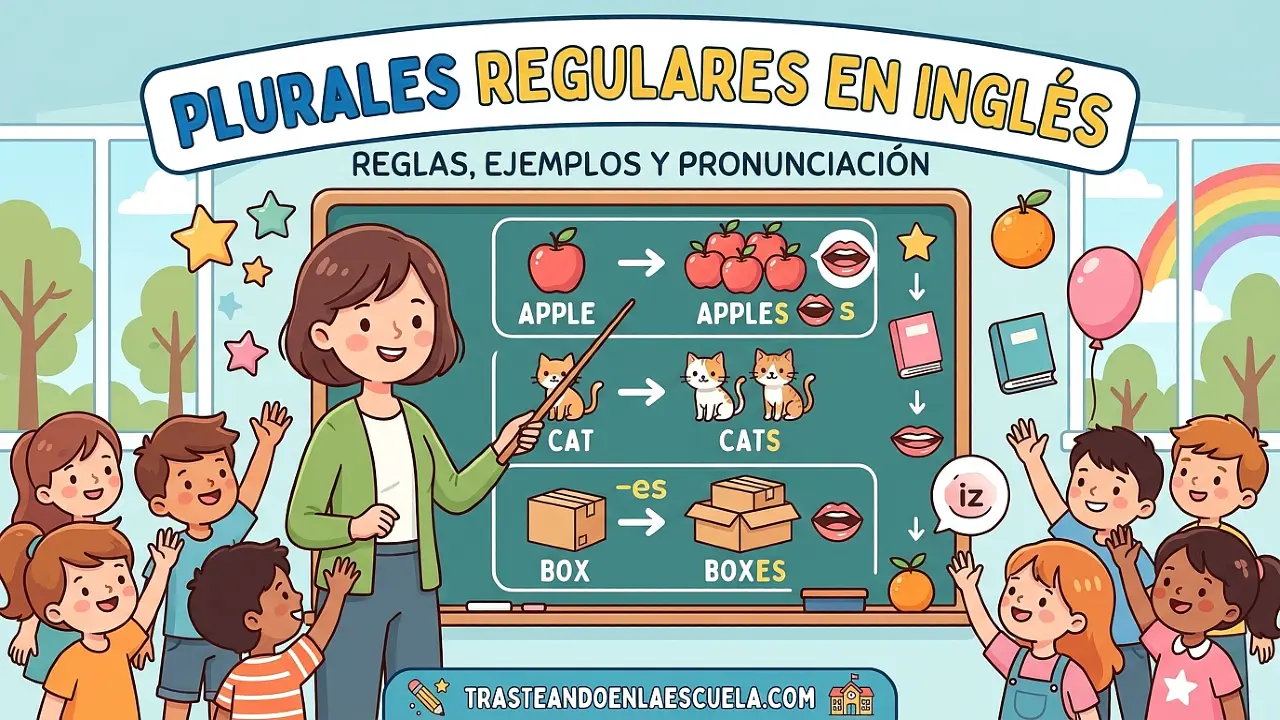 Plural regular en inglés: reglas, ejemplos y pronunciación