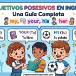 Adjetivos posesivos en inglés