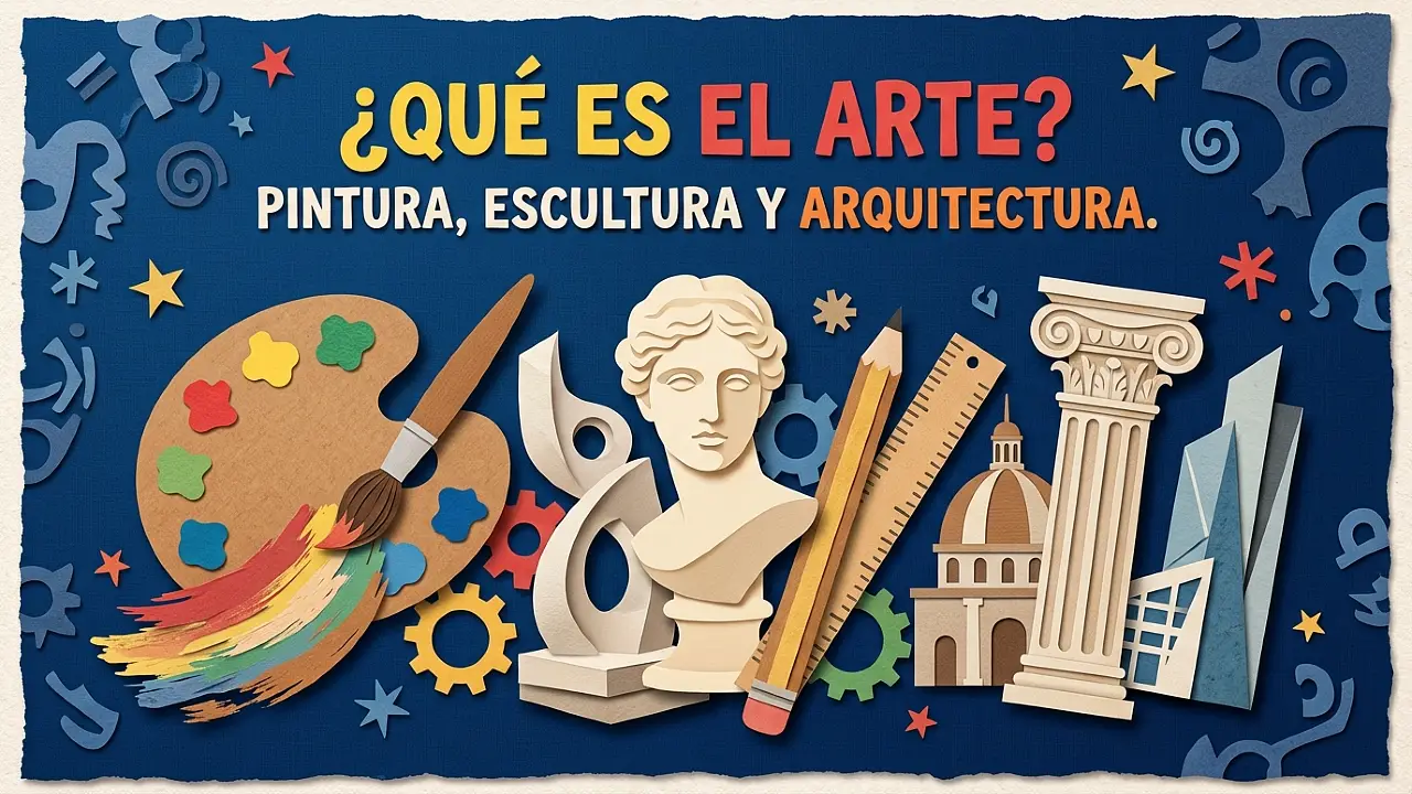 Qué es el arte: pintura, escultura y arquitectura