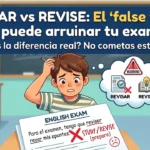 Revisar vs Revise: el falso amigo británico que puede arruinar tu examen