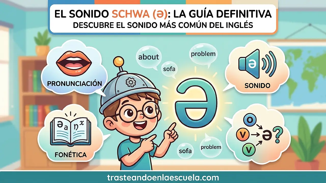 Schwa (ə): el sonido más común del inglés - guía completa