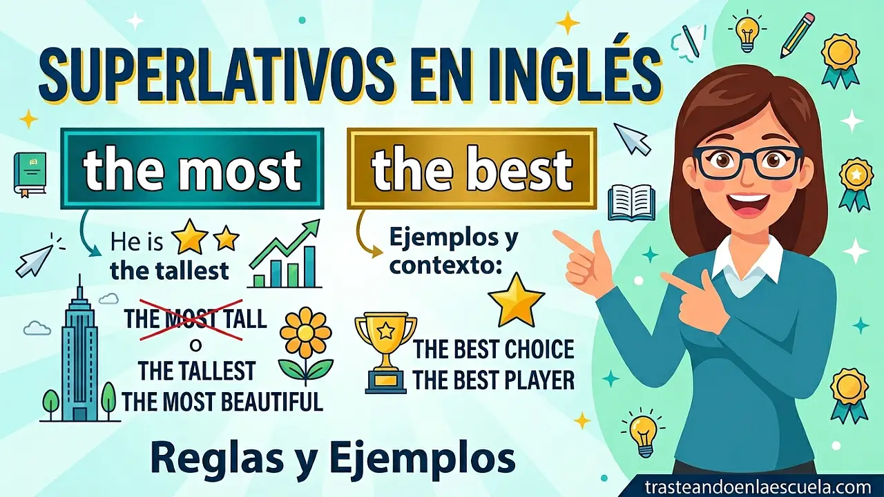 Superlatives in English: el más, el mejor - reglas y ejemplos