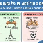 The: artículo definido en inglés - Cuándo usarlo y cuándo no