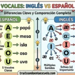 Vocales inglés vs español: diferencias clave y comparativa completa
