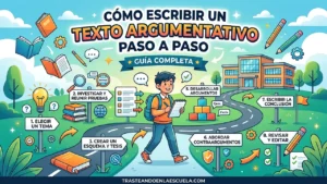 Cómo escribir un texto argumentativo paso a paso