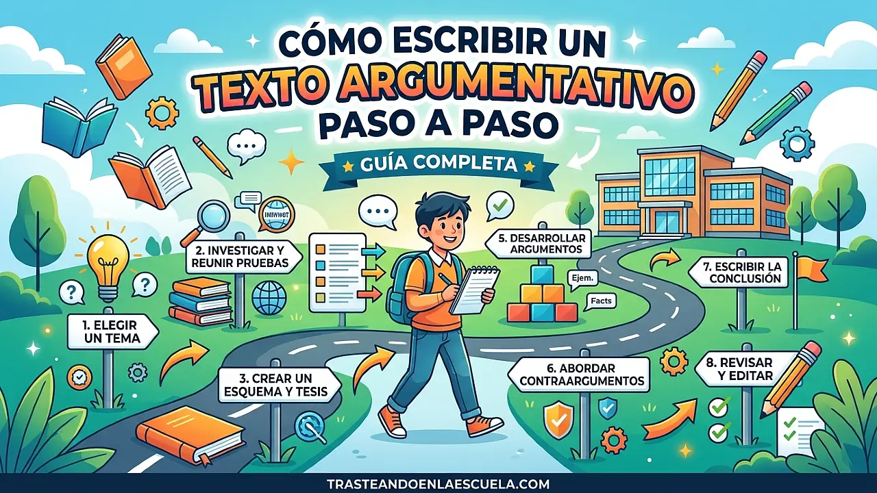Cómo escribir un texto argumentativo paso a paso