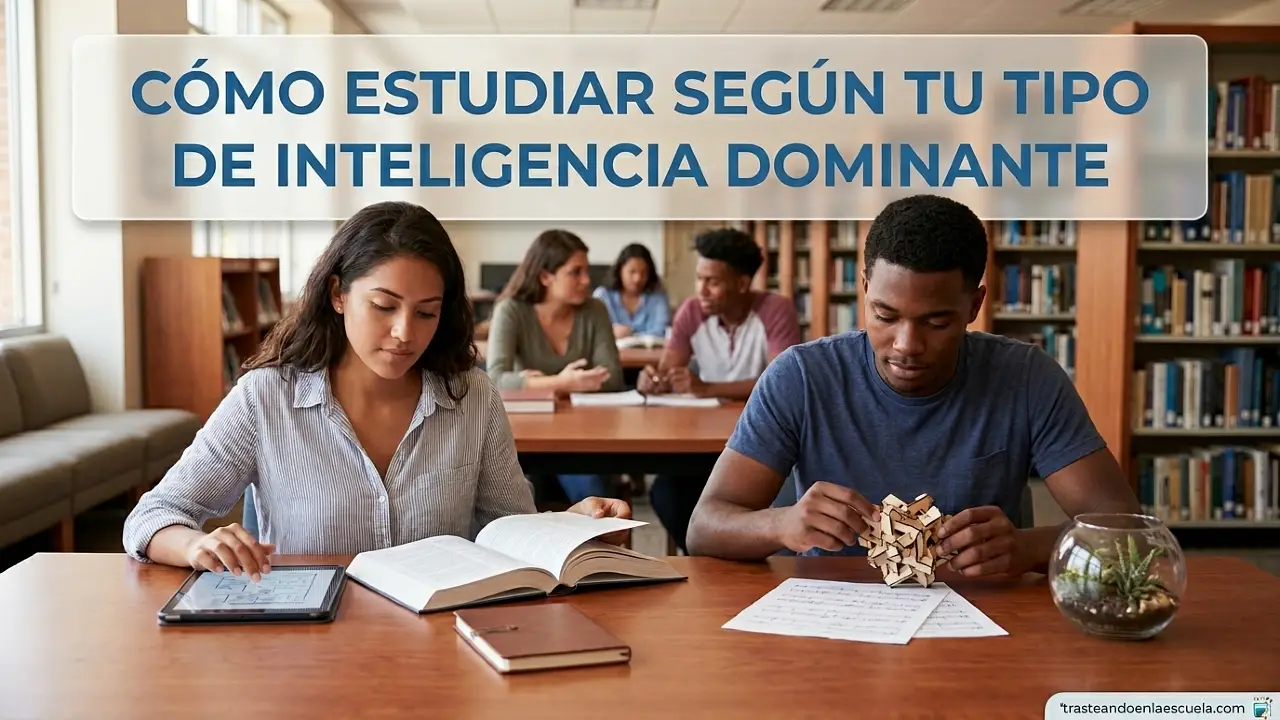 Cómo estudiar según tu tipo de inteligencia dominante