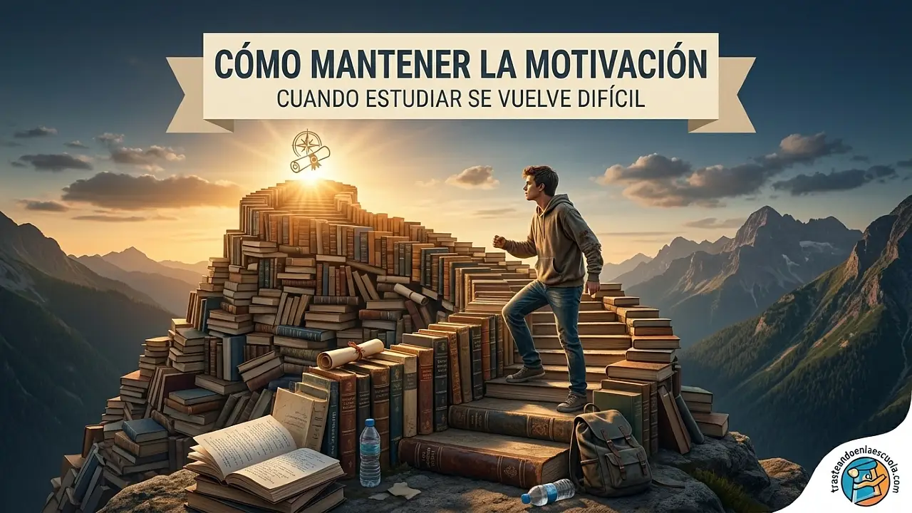 Cómo mantener la motivación cuando el estudio se hace difícil