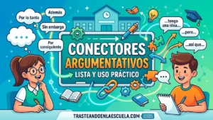 Conectores argumentativos: lista y uso práctico