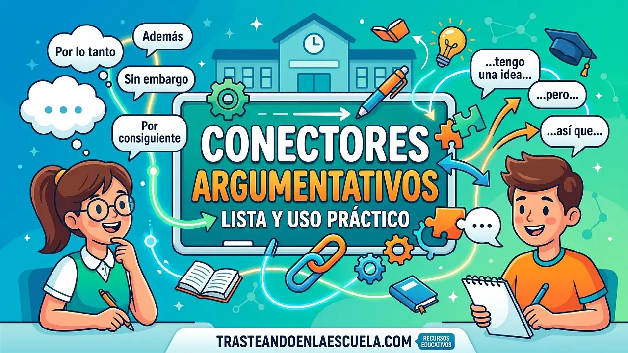 Conectores argumentativos: lista y uso práctico