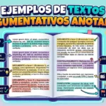 Ejemplos de textos argumentativos comentados