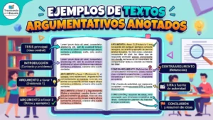 Ejemplos de textos argumentativos comentados
