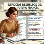 Ejercicios de futuro en francés resueltos (futur proche y futur simple)