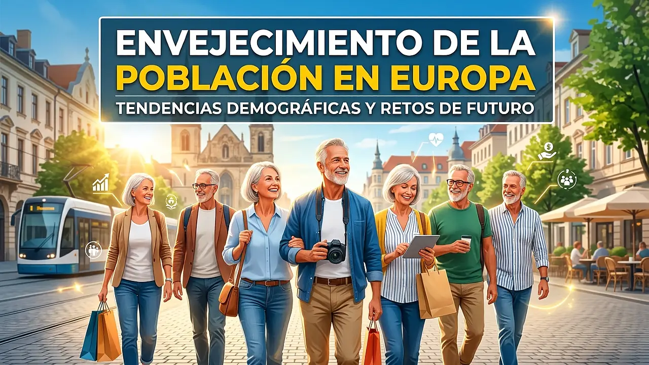 El envejecimiento de la población en Europa