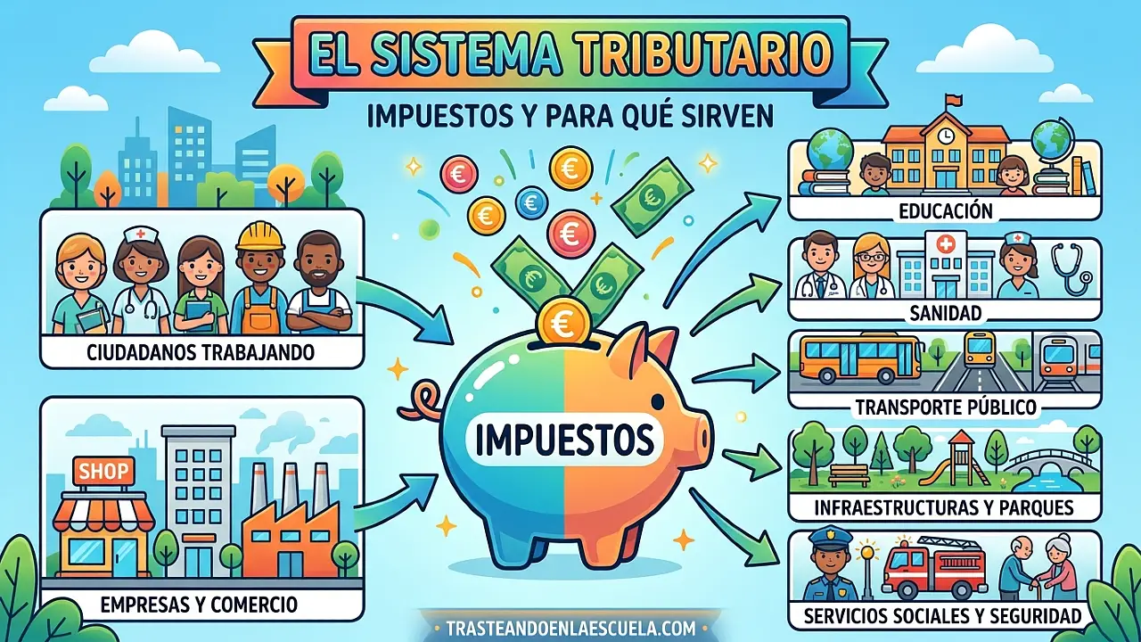 El sistema fiscal: impuestos y para qué sirven