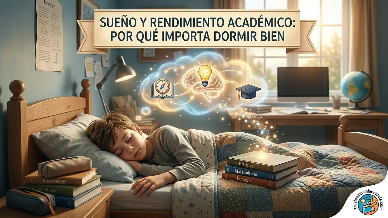 El sueño y el rendimiento académico: por qué dormir bien importa