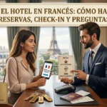 En el hotel en francés: reservar, hacer el check-in y preguntar por servicios