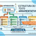 Estructura del texto argumentativo: tesis y argumentos