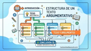 Estructura del texto argumentativo: tesis y argumentos