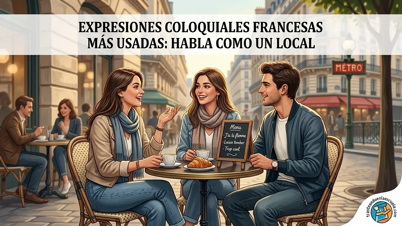 Expresiones coloquiales francesas más usadas: habla como un local