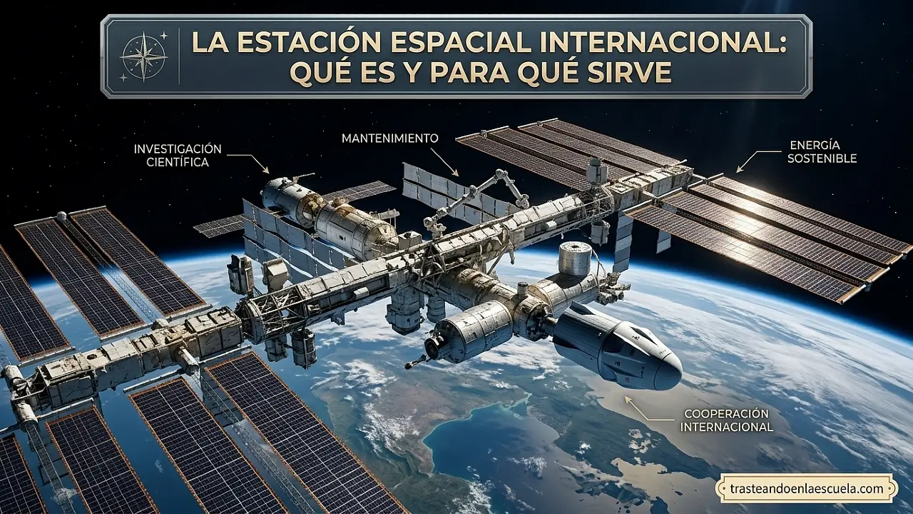 La Estación Espacial Internacional: qué es y para qué sirve