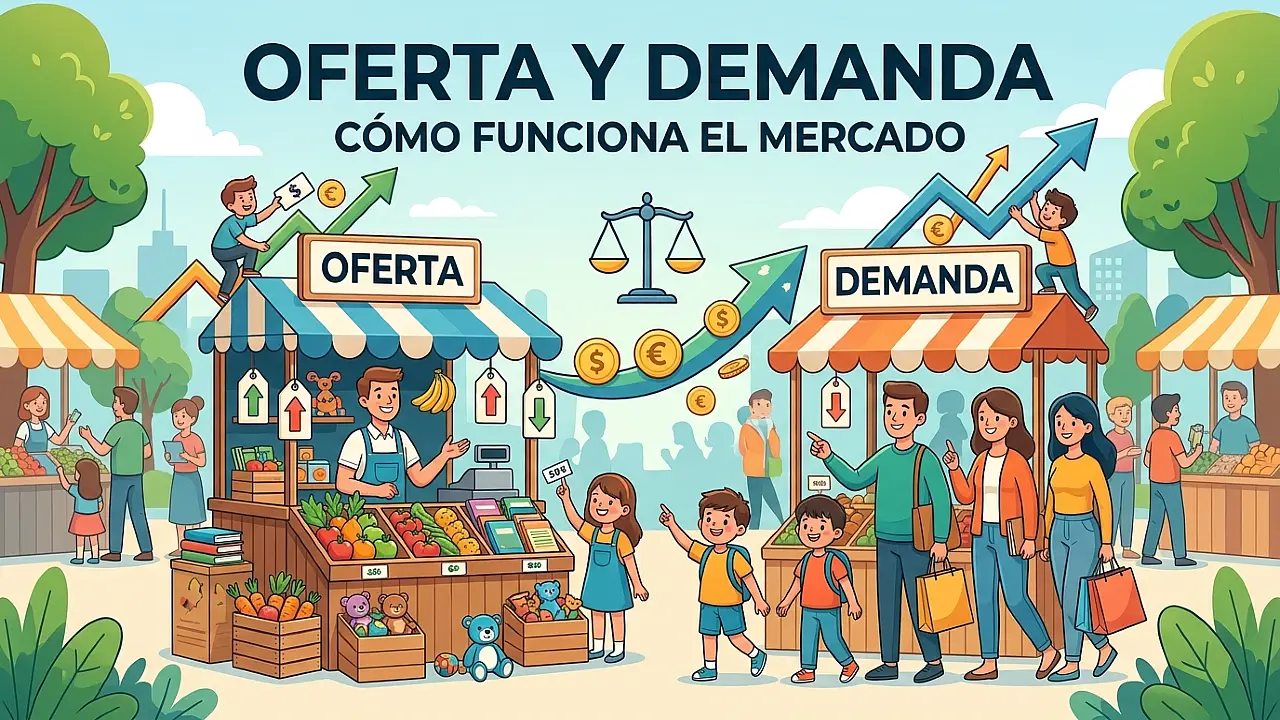 La oferta y la demanda: cómo funciona el mercado