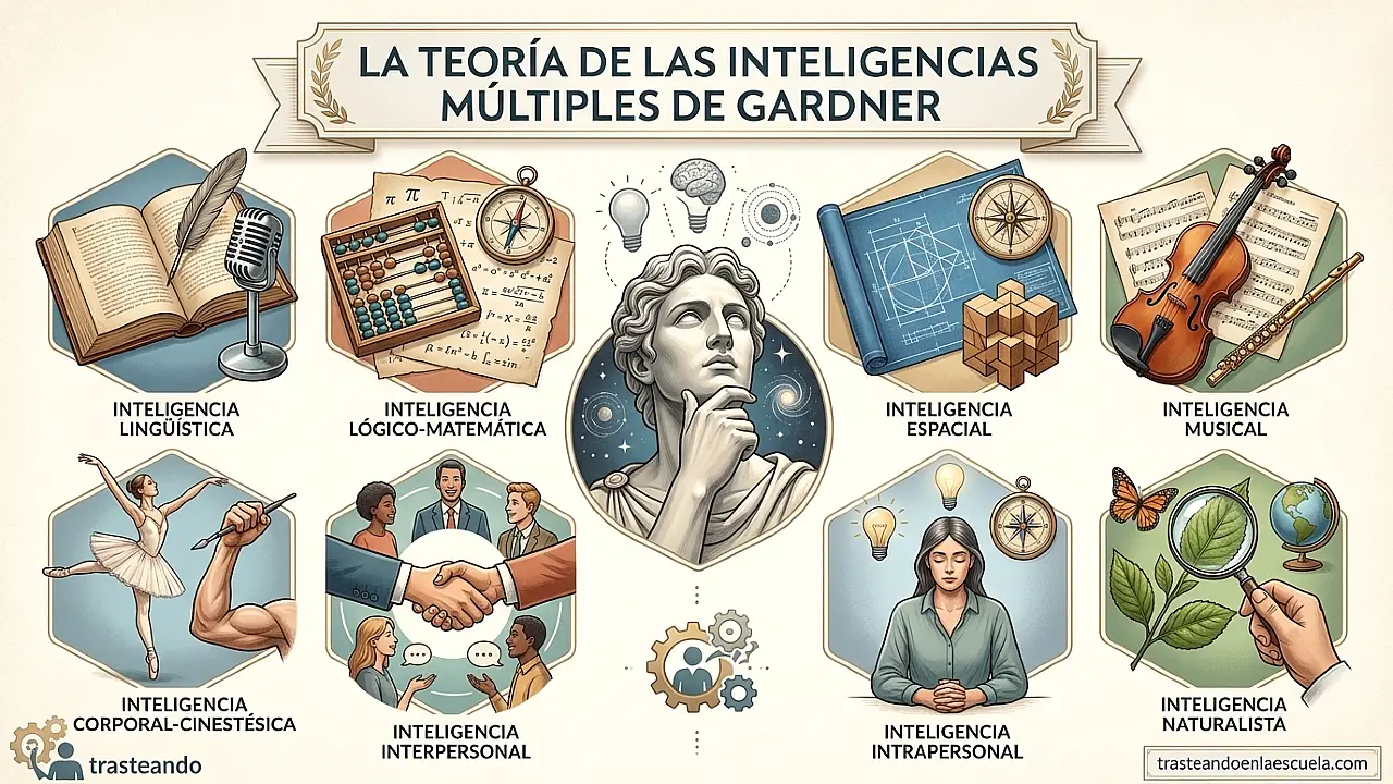 La teoría de las inteligencias múltiples de Gardner