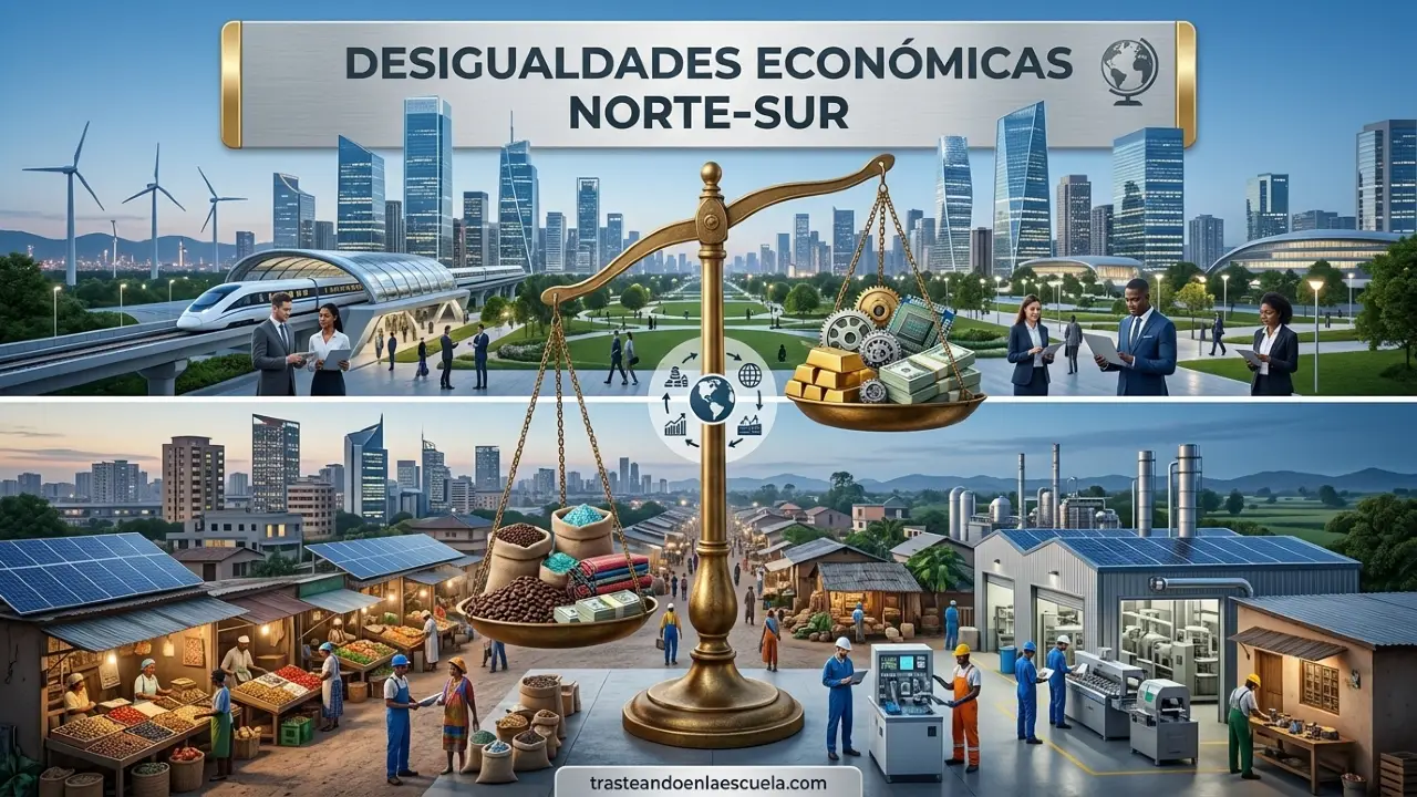 Las desigualdades económicas Norte-Sur