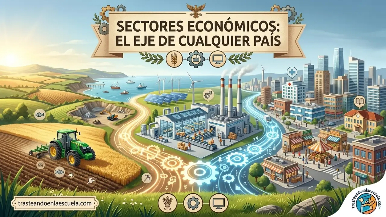 Los sectores económicos: la columna vertebral de cualquier país