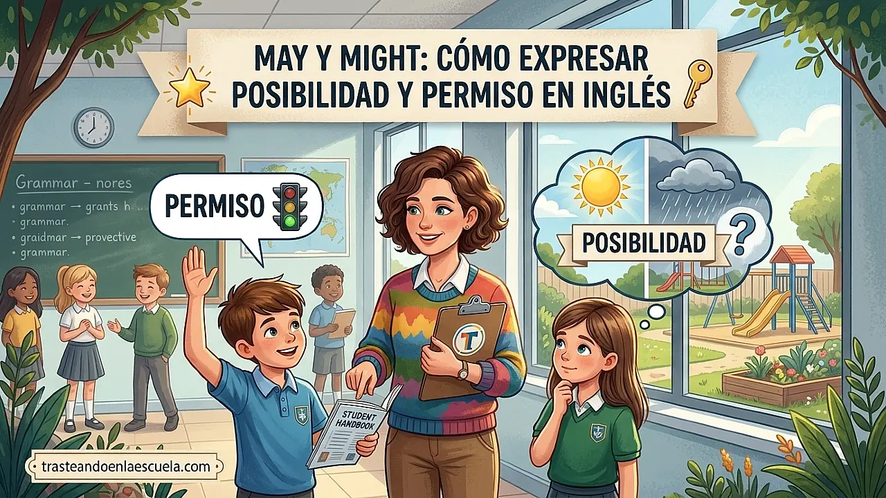May y Might: cómo expresar posibilidad y permiso en inglés
