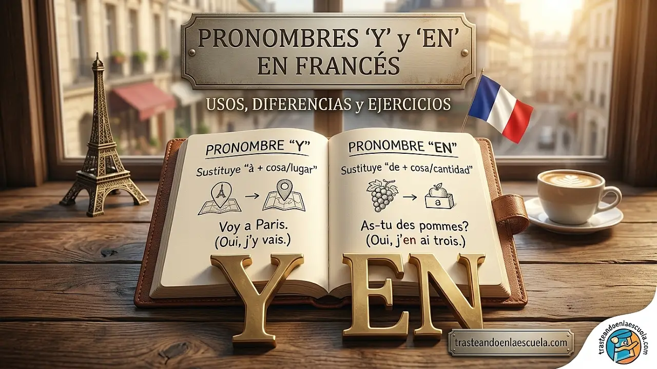 Pronombres Y y EN en francés: usos, diferencias y ejercicios